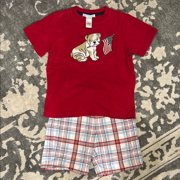 Adorable Janie and Jack vintage 4th of July set - Picture 1 of 3